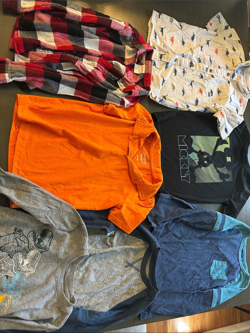 Assorted boys jumping beans shirts size 4T